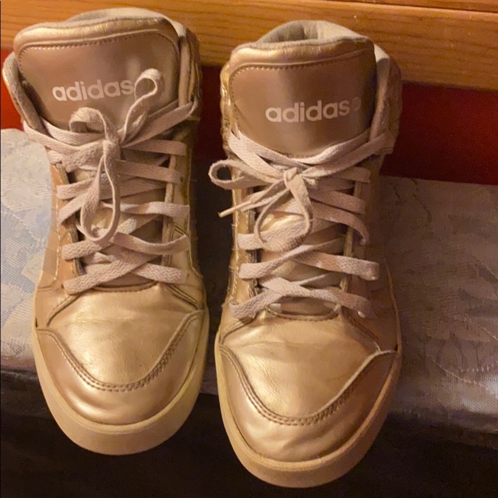 Gold adidas